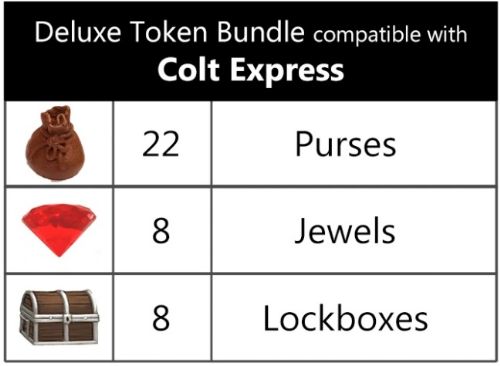 Deluxe Token Bundle compatible with Colt Express